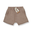 Bruine gestreepte short - Peter sienna